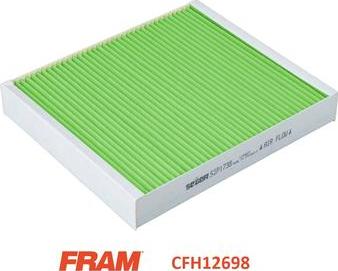 FRAM CFH12698 - Филтър купе (поленов филтър) vvparts.bg