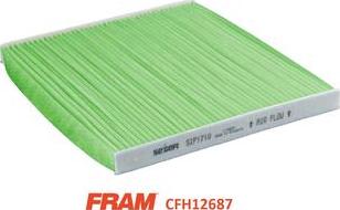 FRAM CFH12692 - Филтър купе (поленов филтър) vvparts.bg