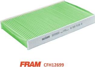 FRAM CFH12709 - Филтър купе (поленов филтър) vvparts.bg