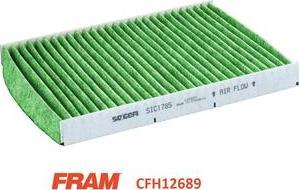 FRAM CFH12706 - Филтър купе (поленов филтър) vvparts.bg