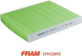 FRAM CFH12701 - Филтър купе (поленов филтър) vvparts.bg