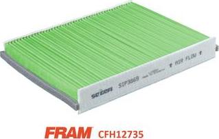 FRAM CFH12712 - Филтър купе (поленов филтър) vvparts.bg