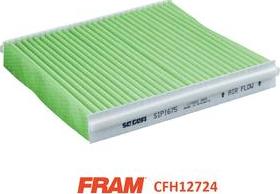 FRAM CFH12717 - Филтър купе (поленов филтър) vvparts.bg