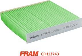 FRAM CFH12726 - Филтър купе (поленов филтър) vvparts.bg