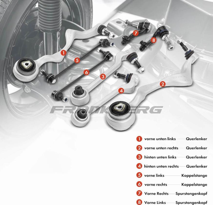 FRANKBERG 5481FB0006733 - Носач, окачване на колелата vvparts.bg