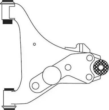 FRAP 4453 - Носач, окачване на колелата vvparts.bg