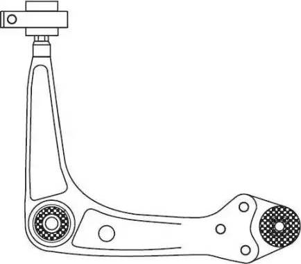 FRAP 4403 - Носач, окачване на колелата vvparts.bg