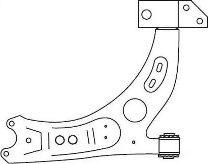 FRAP 4522 - Носач, окачване на колелата vvparts.bg