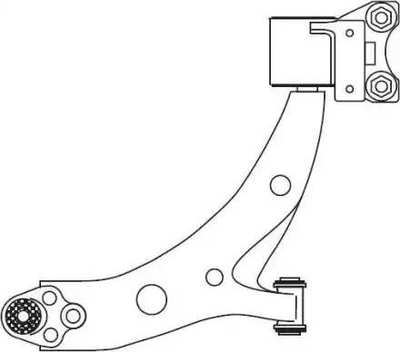 FRAP 4627 - Носач, окачване на колелата vvparts.bg