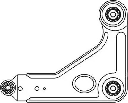 FRAP 1640 - Носач, окачване на колелата vvparts.bg