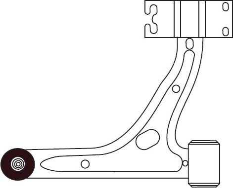 FRAP F4571 - Носач, окачване на колелата vvparts.bg