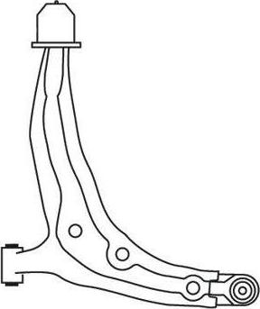 FRAP F3967 - Носач, окачване на колелата vvparts.bg