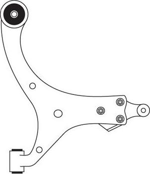 FRAP F3840 - Носач, окачване на колелата vvparts.bg