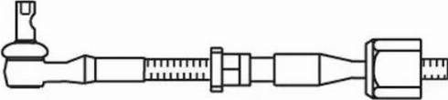 FRAP T/597 - Напречна кормилна щанга vvparts.bg