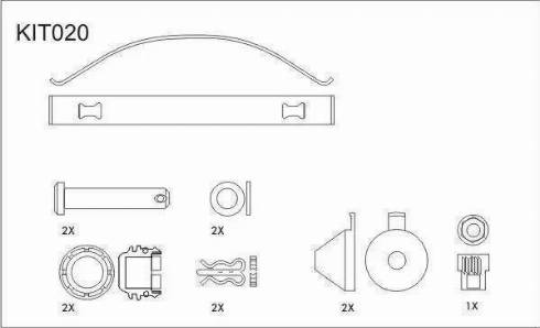 FRAS-LE PD/172-K20_CV Advanced - Комплект спирачно феродо, дискови спирачки vvparts.bg