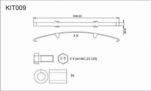 FRAS-LE PD/129-K09_HD PRO - Комплект спирачно феродо, дискови спирачки vvparts.bg