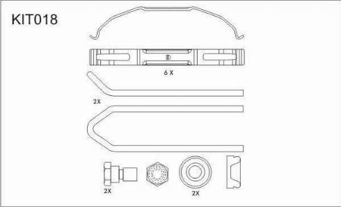 FRAS-LE PD/124-K18_CV Advanced - Комплект спирачно феродо, дискови спирачки vvparts.bg