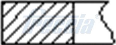Freccia FR10-353500 - Комплект сегменти vvparts.bg
