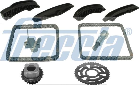 Freccia TK08-1018 - Комплект ангренажна верига vvparts.bg