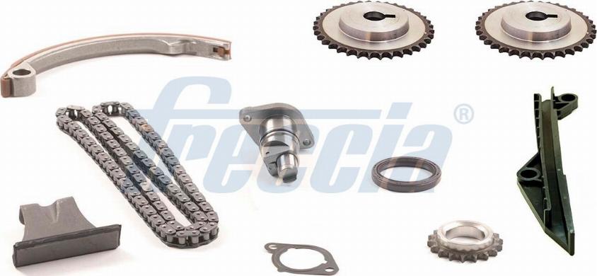 Freccia TK08-1190 - Комплект ангренажна верига vvparts.bg