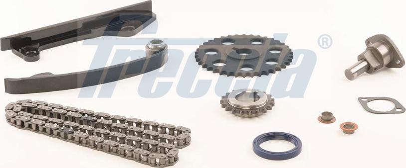 Freccia TK08-1198 - Комплект ангренажна верига vvparts.bg