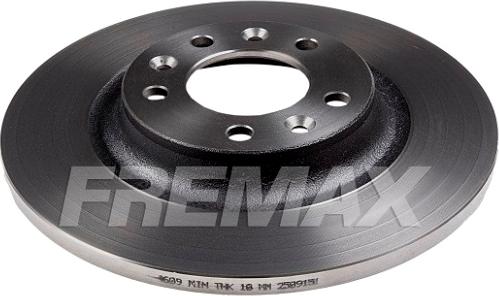 FREMAX BD-4609 - Спирачен диск vvparts.bg