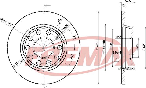 FREMAX BD-5309 - Спирачен диск vvparts.bg