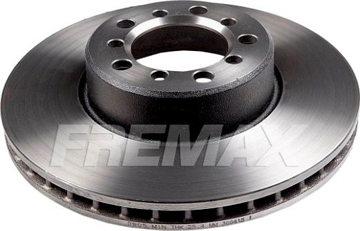 FREMAX BD-0805 - Спирачен диск vvparts.bg