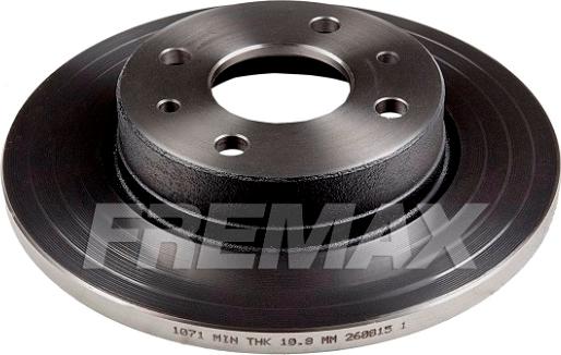 FREMAX BD-1071 - Спирачен диск vvparts.bg