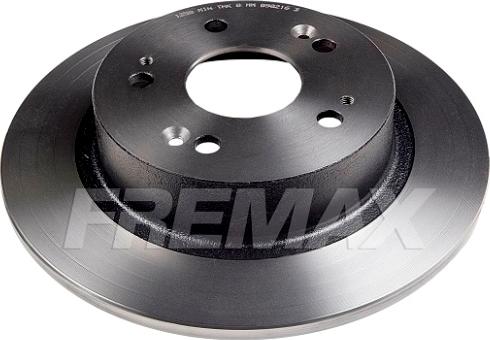 FREMAX BD-1258 - Спирачен диск vvparts.bg