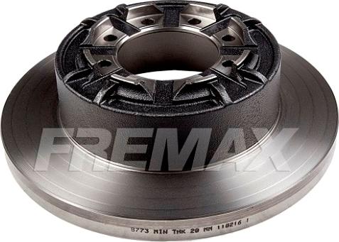 FREMAX BD-8773 - Спирачен диск vvparts.bg