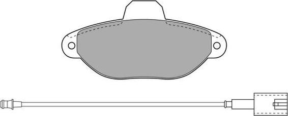 FREMAX FBP-0911 - Комплект спирачно феродо, дискови спирачки vvparts.bg