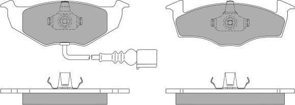 FREMAX FBP-0985 - Комплект спирачно феродо, дискови спирачки vvparts.bg