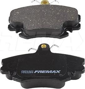 FREMAX FBP-0920 - Комплект спирачно феродо, дискови спирачки vvparts.bg