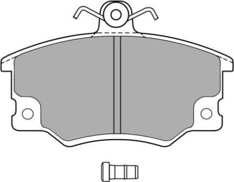 FREMAX FBP-0476 - Комплект спирачно феродо, дискови спирачки vvparts.bg