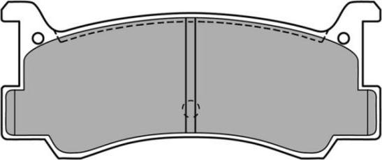 FREMAX FBP-0588 - Комплект спирачно феродо, дискови спирачки vvparts.bg