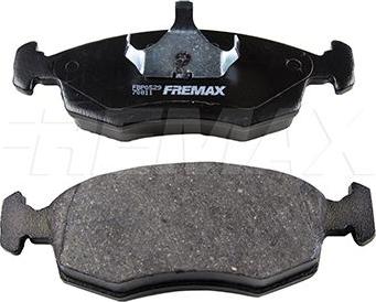 FREMAX FBP-0529 - Комплект спирачно феродо, дискови спирачки vvparts.bg