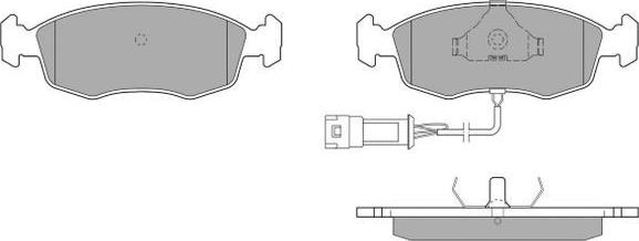 FREMAX FBP-0527 - Комплект спирачно феродо, дискови спирачки vvparts.bg