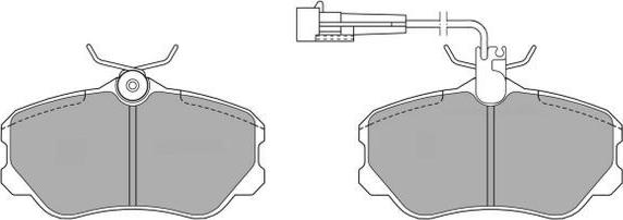 FREMAX FBP-0606 - Комплект спирачно феродо, дискови спирачки vvparts.bg