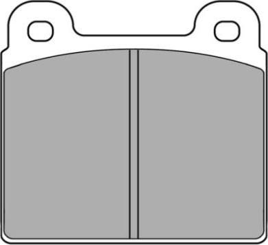 FREMAX FBP-0126 - Комплект спирачно феродо, дискови спирачки vvparts.bg