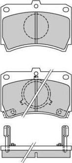 FREMAX FBP-0304 - Комплект спирачно феродо, дискови спирачки vvparts.bg