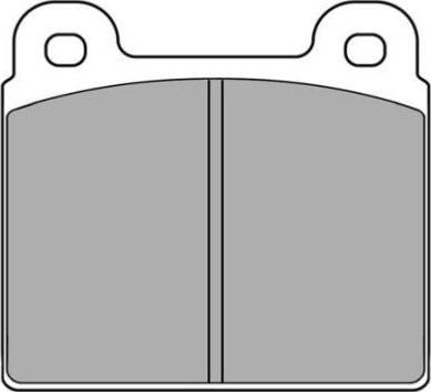 FREMAX FBP-0308 - Комплект спирачно феродо, дискови спирачки vvparts.bg