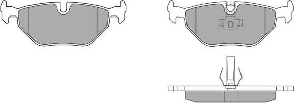 FREMAX FBP-0734 - Комплект спирачно феродо, дискови спирачки vvparts.bg