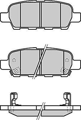 FREMAX FBP-1914 - Комплект спирачно феродо, дискови спирачки vvparts.bg