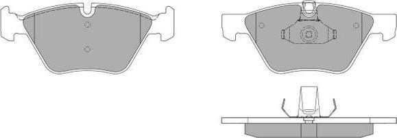 FREMAX FBP-1437 - Комплект спирачно феродо, дискови спирачки vvparts.bg