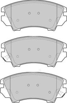 FREMAX FBP-1660 - Комплект спирачно феродо, дискови спирачки vvparts.bg