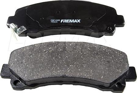 FREMAX FBP-1885 - Комплект спирачно феродо, дискови спирачки vvparts.bg