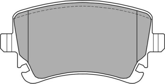 FREMAX FBP-1368 - Комплект спирачно феродо, дискови спирачки vvparts.bg