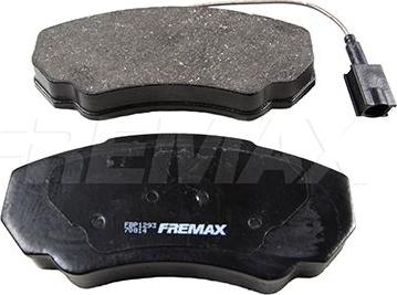 FREMAX FBP-1293 - Комплект спирачно феродо, дискови спирачки vvparts.bg