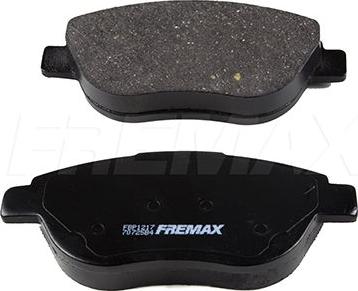 FREMAX FBP-1217 - Комплект спирачно феродо, дискови спирачки vvparts.bg